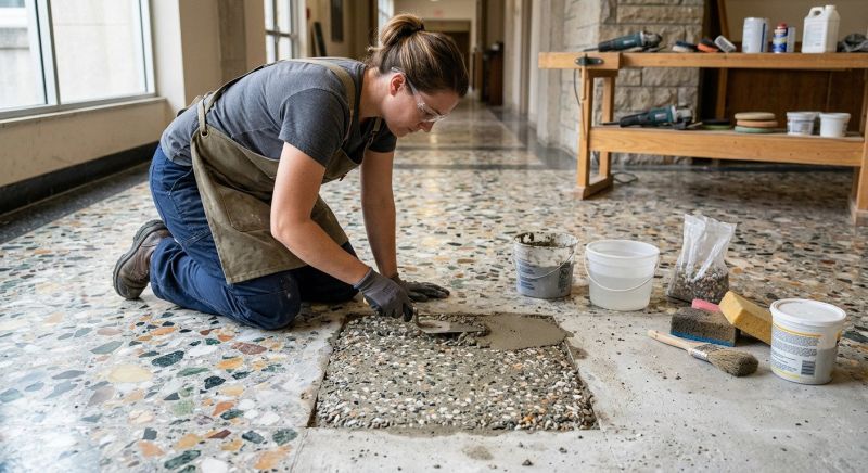 Terrazzo Floor Replacement